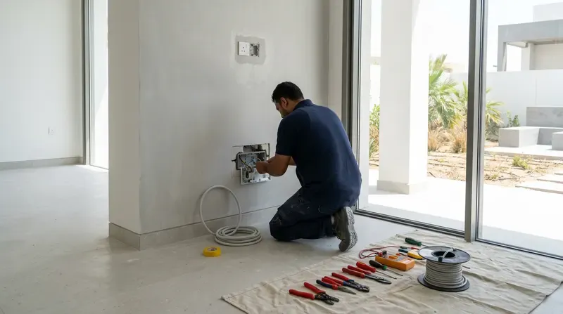 نقل مقابس الكهرباء في دبي