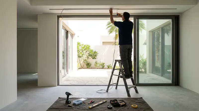 تركيب بروفايلات الإضاءة LED في دبي