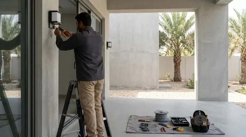 الإضاءة الخارجية في الإمارات