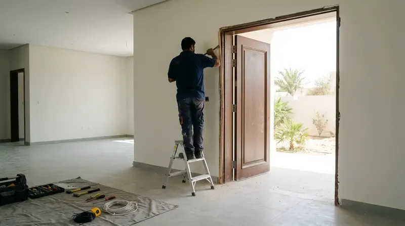 إزالة أبواب المداخل