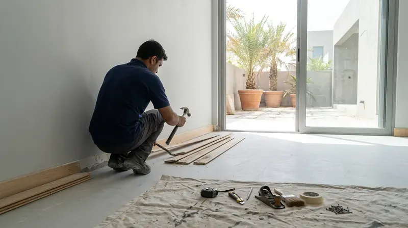 إزالة ألواح الجدران في دبي