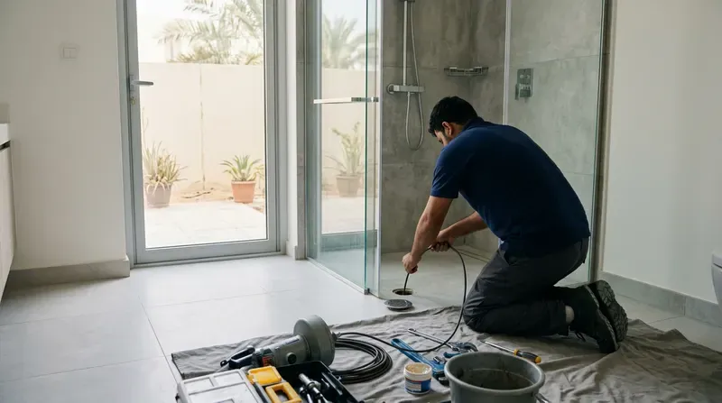 تسليك بالوعات الحمامات في دبي والإمارات العربية المتحدة